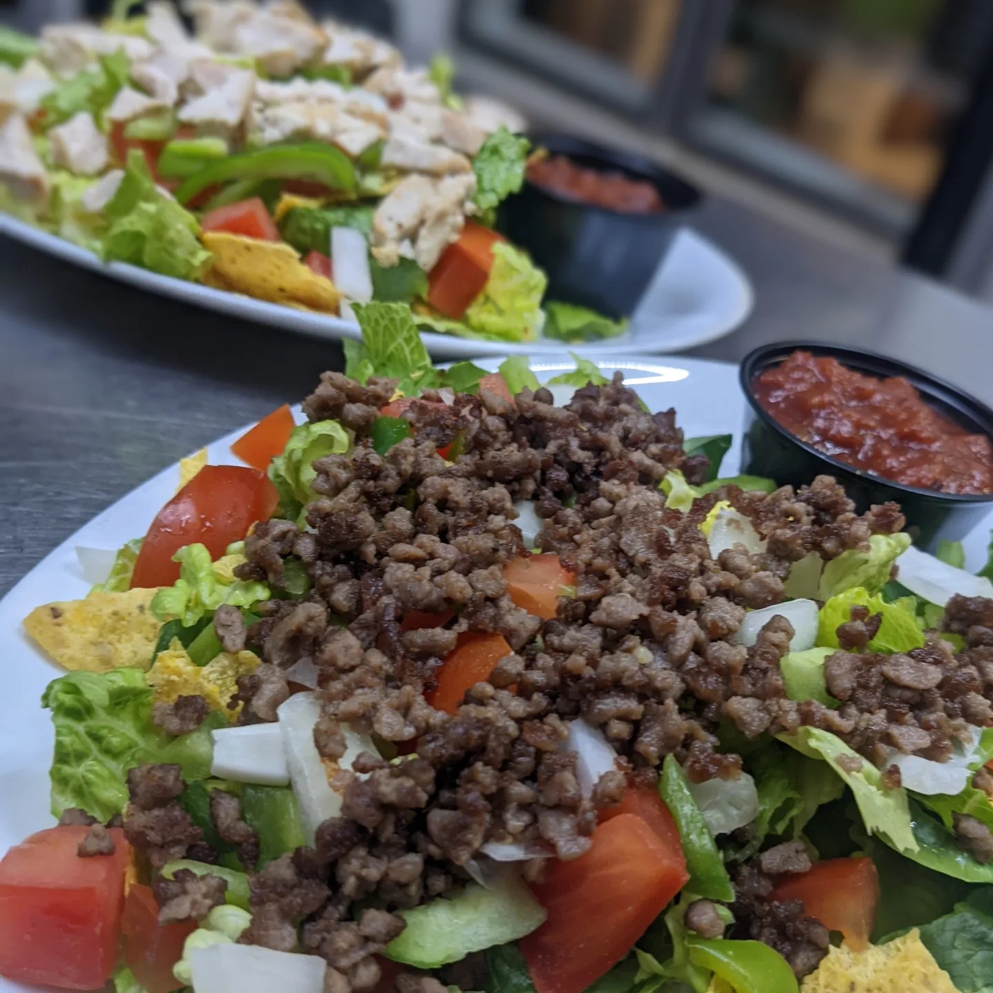 Hawaiian Burger signature dish at Time Out Pub Hazeldean Edmonton